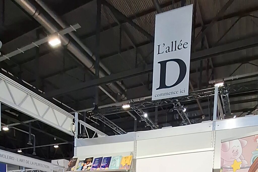 L’allée D do Palexpo, Salão do Livro de Genebra