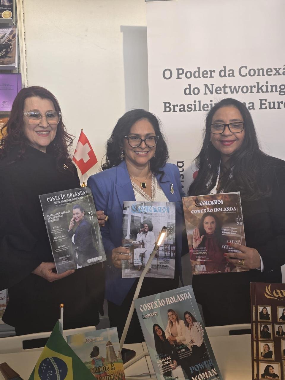 Estande E∞Linia Brandt no Salão do Livro de Genebra 2026